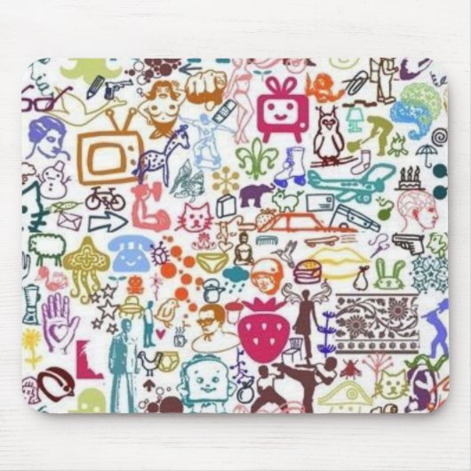 gelegentliches Retro Mousepad (Vorne)