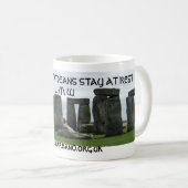 GELEGT ZU DEN ERHOLUNGS-DURCHSCHNITTEN BLEIBE SIE KAFFEETASSE (VorderseiteRechts)