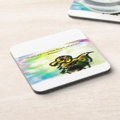 Gelehrsamkeit Getränkeuntersetzer (Linke Seite)