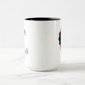 Gelehrte Afro-Logo-Tasse Tasse (Zentrum)