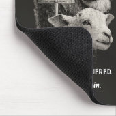 Geleitet, und doch immer noch Herr - Mousepad (Ecke)