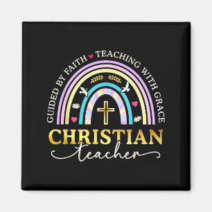 Geleitet vom Glauben Jesus Bibel Sonntagsschule Ch Magnet