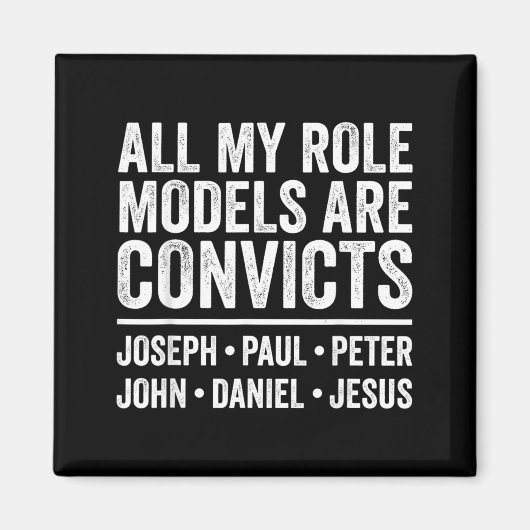 Geleitet vom Glauben Joseph Paul Peter John Jesus Magnet (Vorne)