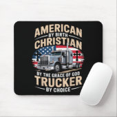 Geleiteter Glaube und Diesel-LKW-fahrender Jesus-C Mousepad (Mit Mouse)