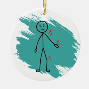 Gelenkschmerz Autoimmun Humor Benutzerdefinierter Keramik Ornament