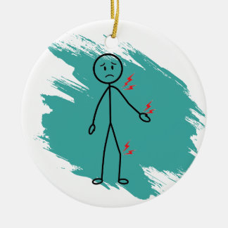 Gelenkschmerz Autoimmun Humor Benutzerdefinierter Keramik Ornament