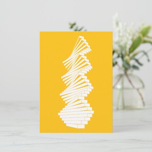 Gelenkwand Einladung (Stehend Vorderseite)