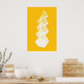 Gelenkwand Poster (Küche)