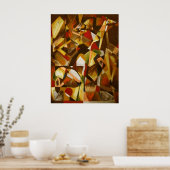 Gelephant von Mansa Pryor Poster (Küche)