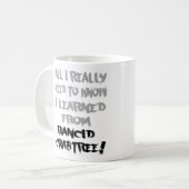 Gelernt von ranziger Crabtree Tasse (Vorderseite Links)