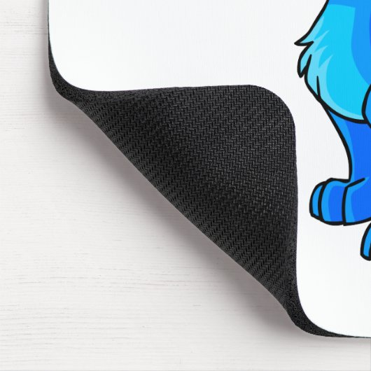 Gelert Blau Mousepad (Ecke)