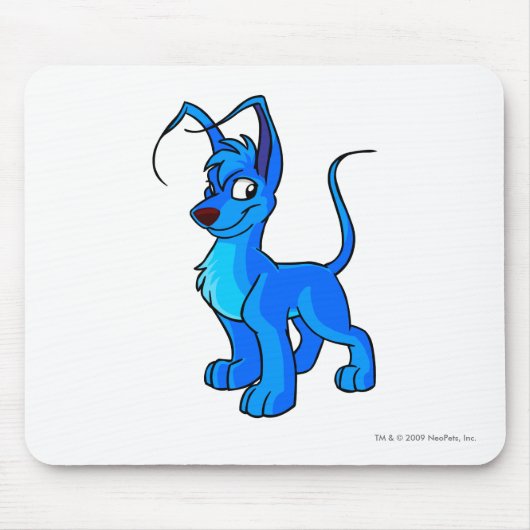 Gelert Blau Mousepad (Vorne)