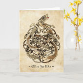 Gelert Karte (Gelbe Blume)