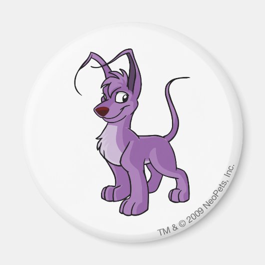 Gelert Lila Magnet (Vorne)