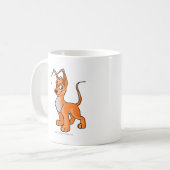Gelert Orange Kaffeetasse (Vorderseite Links)