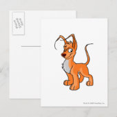 Gelert Orange Postkarte (Vorne/Hinten)