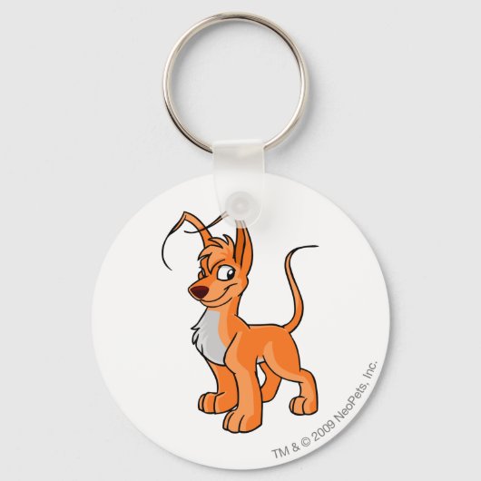 Gelert Orange Schlüsselanhänger (Vorderseite)