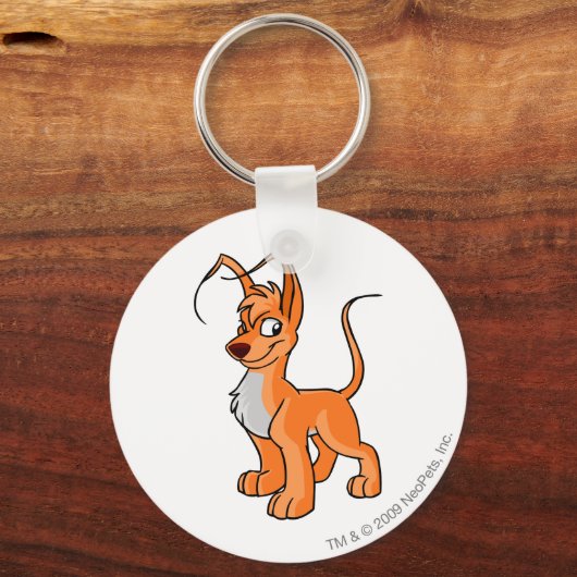 Gelert Orange Schlüsselanhänger (Vorderseite)