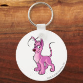 Gelert Pink Schlüsselanhänger (Vorderseite)