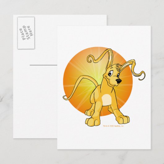 Gelert Postkarte (Vorne/Hinten)