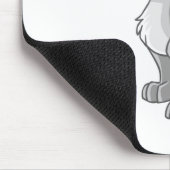 Gelert Silber Mousepad (Ecke)