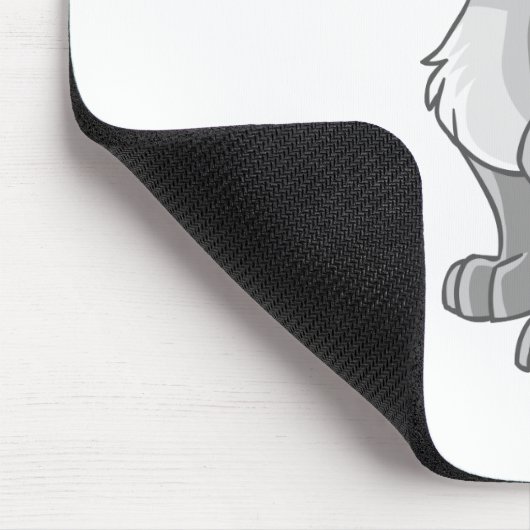 Gelert Silber Mousepad (Ecke)