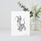 Gelert Silver Postkarte (Stehend Vorderseite)