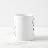Gelert Weiß Kaffeetasse (Mittel)