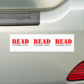 Gelesen Autoaufkleber (Auf Auto)