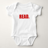 Gelesen Baby Strampler (Vorderseite)