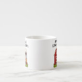 Gelesen 'bis die Kühe kommen Zuhause Espressotasse (Vorderseite)