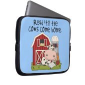 Gelesen 'bis die Kühe kommen Zuhause Laptopschutzhülle (Vorne Rechts)