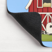 Gelesen 'bis die Kühe kommen Zuhause Mousepad (Ecke)