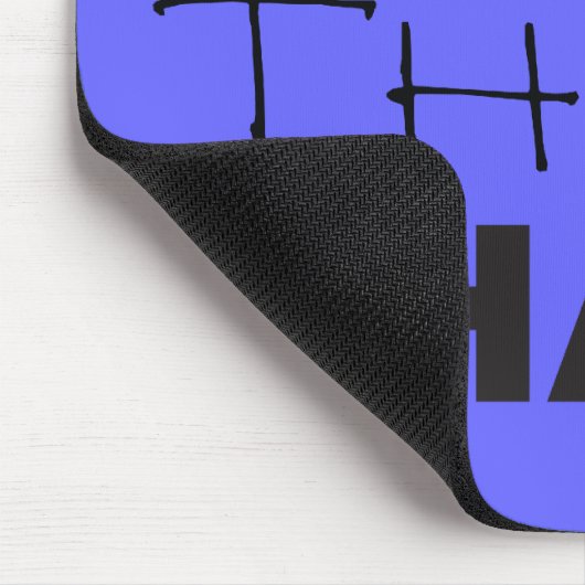 Gelesen denken Sie Anteil Mousepad (Ecke)