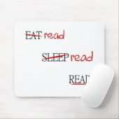Gelesen gelesen gelesen mousepad (Mit Mouse)