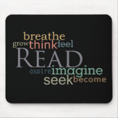 Gelesen, stellen sich Suchvorgang, Mousepad vor (Vorne)