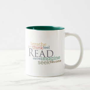 Gelesen, stellen sich Suchvorgang, Tasse vor