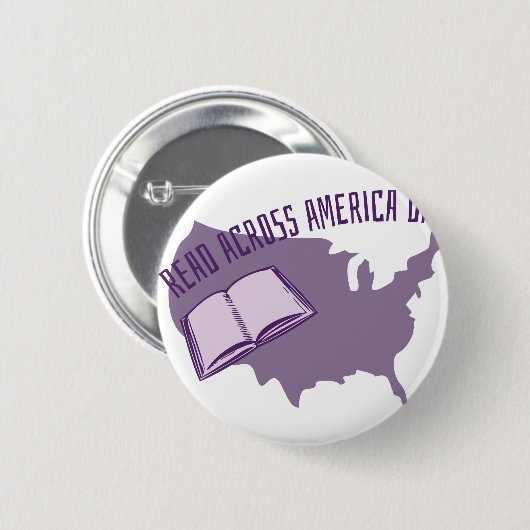 Gelesen über Amerika Button (Vorne & Hinten)