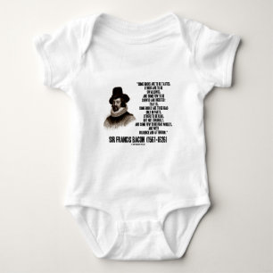 Gelesen zu werden Bücher Sir-Francis Bacon Baby Strampler