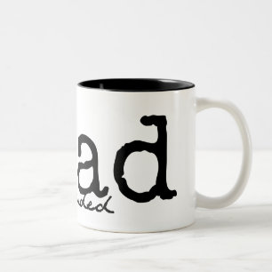 Gelesene Ein-Übergebene Tasse