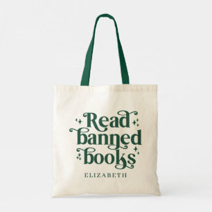 Gelesene verbotene Bücher Geschenk für Buchliebhab Tragetasche