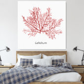 Gelidium-Algen Leinwanddruck (Insitu (Schlafzimmer))