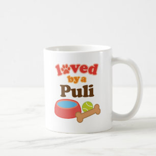 Geliebt durch ein Puli (Hundezucht) Kaffeetasse