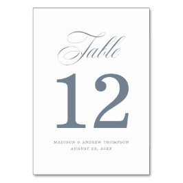 Geliebt | Hochzeitskarten für Tischnummern