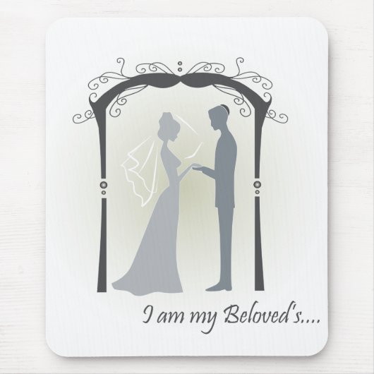 Geliebt Mousepad (Vorne)