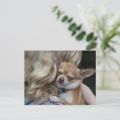 Geliebt Postkarte (Stehend Vorderseite)