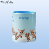 Geliebt, Rentier, Hirsch, Fawn, Doe Lover 🦌 Tasse