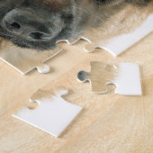 Geliebt u. durch einen Schäferhund geschützt Puzzle (Seite)