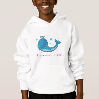 Geliebt wie ich bin von süßem Waldesign Hoodie