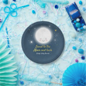 Geliebt zum Mond und hinteren zum Pappteller (Party)